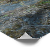 シルバー滝、山レイニエ国立公園 ポスター (角)