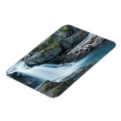 シルバー滝、山レイニエ国立公園 マグネット (左側)