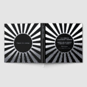 シルバー社パーソナライズされた賞 ゲストブック (全面)