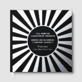 シルバー社パーソナライズされた賞 ゲストブック (正面)