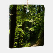 シルバー秋から歩く セラミックオーナメント (右)