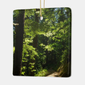 シルバー秋から歩く セラミックオーナメント (左)