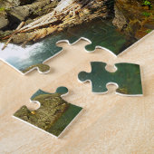 シルバー秋ズアット山レイニエールナショナルパーク ジグソーパズル (側面)