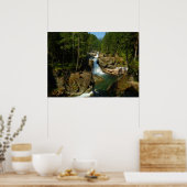 シルバー秋ズアット山レイニエールナショナルパーク ポスター (キッチン)