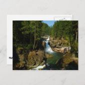 シルバー秋ズアット山レイニエールナショナルパーク ポストカード (正面/裏面)