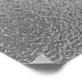 シルバー空白のテンプレート追加文字 ポスター (角)