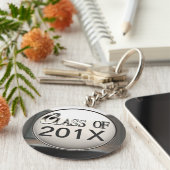 シルバー級の…年の追加、キーチェーン キーホルダー (側面)