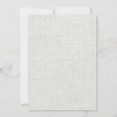 シルバー素朴メイスンジャーブライダルシャワー招待状 招待状 (裏面)