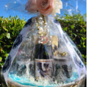 シルバー結婚の愛のバンドが結晶ハートに