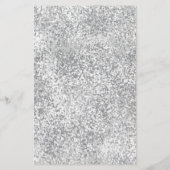 シルバー結婚グリッターの詩ありがとう巻物 (裏面)