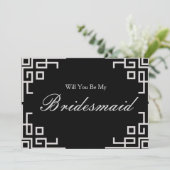 シルバー縁ど紙吹雪が私の花嫁になる 招待状 (スタンド正面)