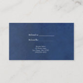 シルバー航海のボートビーチエレガントが友達を参照 紹介カード (裏面)