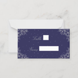 シルバー華美フローラ結婚ズベニュー プレイスカード