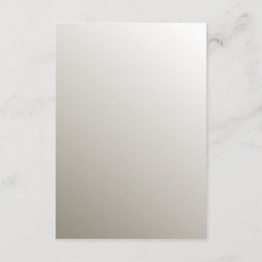 シルバー華美モダン詳細エンクロージャ・カード エンクロージャーカード (裏面)