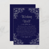 シルバー華美結婚の願い井戸 エンクロージャーカード (正面/裏面)