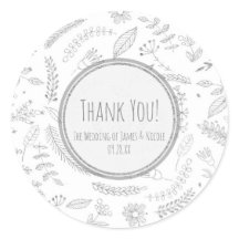 シルバー葉フローラエレガ素朴ントな結婚式の好意