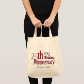 シルバー記念日 トートバッグ (正面(商品))