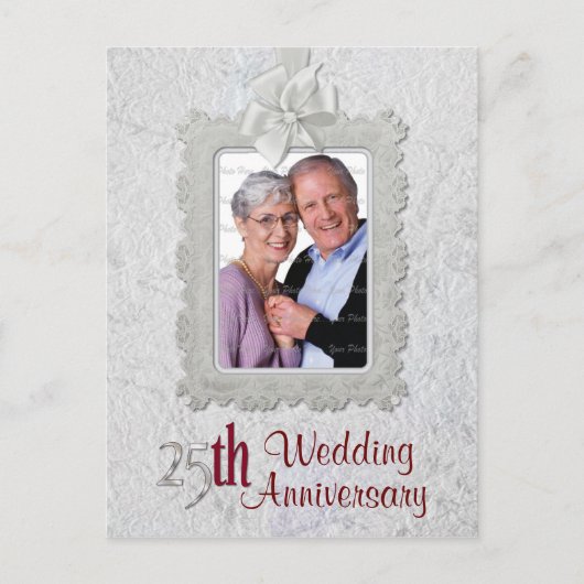 シルバー記念日 ポストカード (正面)