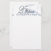 シルバー記念日！ 便箋 (正面/裏面)