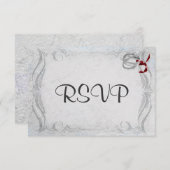シルバー記念日RSVP 出欠カード (正面/裏面)