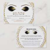 シルバー金ゴールドグラムラッシュフレンドのアフターケアを参照 紹介カード (正面/裏面)