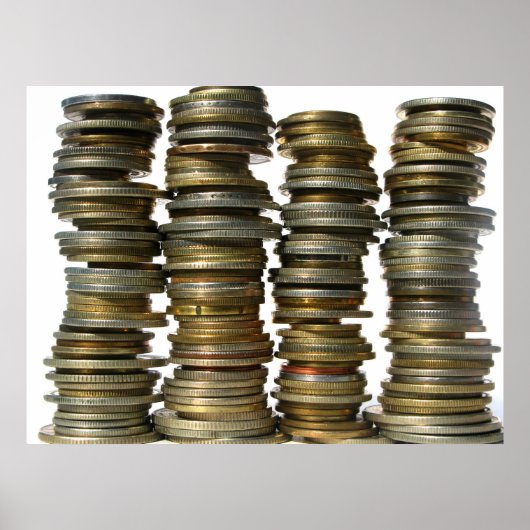 シルバー金ゴールドコインタワーズ ポスター (正面)