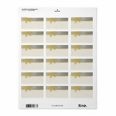 シルバー金ゴールドスノフレ結婚ークの空白の住所 シール (フルシート)