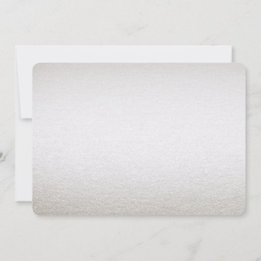 シルバー金ゴールドフローラ保存カード セーブザデート (裏面)