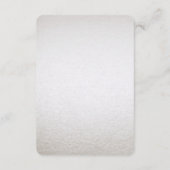 シルバー金ゴールドフローラ詳細エンクロージャカード エンクロージャーカード (裏面)