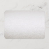 シルバー金ゴールドフローラ詳細エンクロージャカード エンクロージャーカード (裏面)