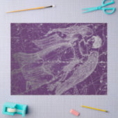 シルバー銀河系スターマップシリーズデザイン11 薄葉紙 (クラフト)