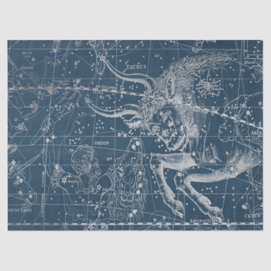 シルバー銀河系スターマップシリーズデザイン9 薄葉紙 (正面)