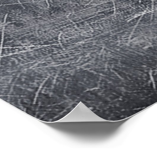 シルバー鋼の〔占星術の〕十二宮図のスタイル ポスター (角)