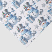 シルバー雪だるま 薄葉紙 (詳細)