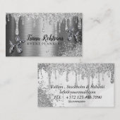 シルバー風船イベント計画 名刺 (正面/裏面)