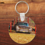 シルバー1963サダンデヴィル キーホルダー (正面)