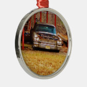 シルバー1963サダンデヴィル メタルオーナメント (右)