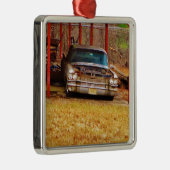 シルバー1963サダンデヴィル メタルオーナメント (右)