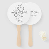 シルバー2人が結婚1組のファンになる ハンドファン (正面&裏面)