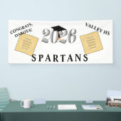 シルバー2026年卒業 横断幕 (トレードショー)