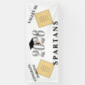 シルバー2026年卒業 横断幕 (縦)