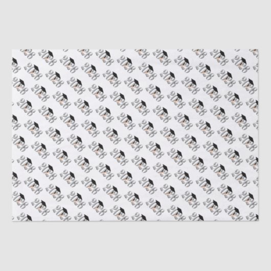 シルバー2026年卒業 薄葉紙 (正面)