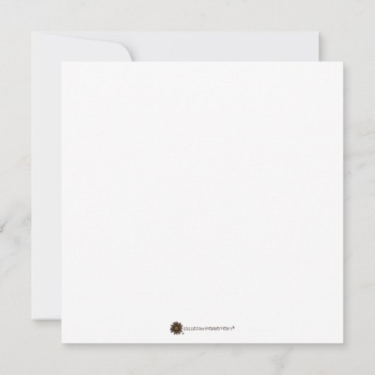 シルバー25周年招待状 招待状 (裏面)