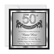 シルバー50歳の誕生日パーティー