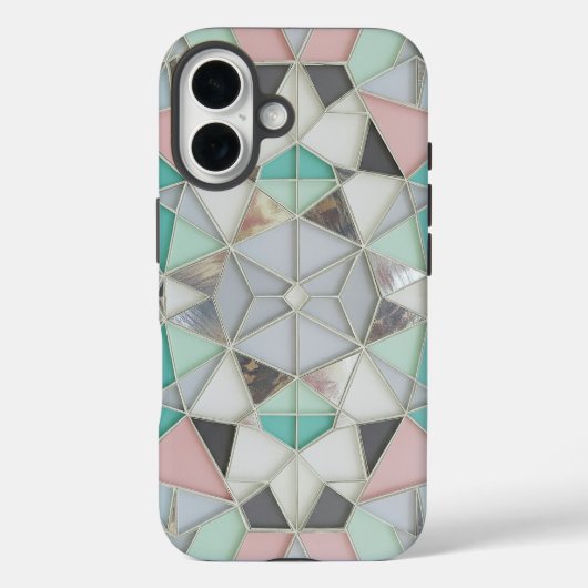 シルバー+ほんのりピンク Case-Mate iPhoneケース (裏面)