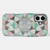 シルバー+ほんのりピンク Case-Mate iPhoneケース (裏面 (横))