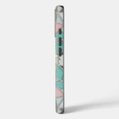 シルバー+ほんのりピンク Case-Mate iPhoneケース (裏面 / 左)