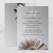 シルバー・アニバーサリー・デイジー 招待状 (正面/裏面)