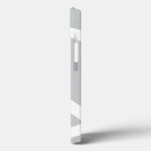 シルバー・アンド・ピンクの平和の標識 Case-Mate iPhoneケース (裏面 / 左)