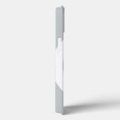 シルバー・アンド・ピンクの平和の標識 Case-Mate iPhoneケース (裏面 / 右)